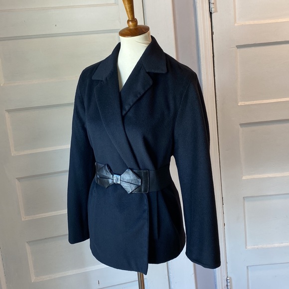 Banana Republic Cashmere, Angora and Wool Blend Jacket, Size L - Picture 9 of 12